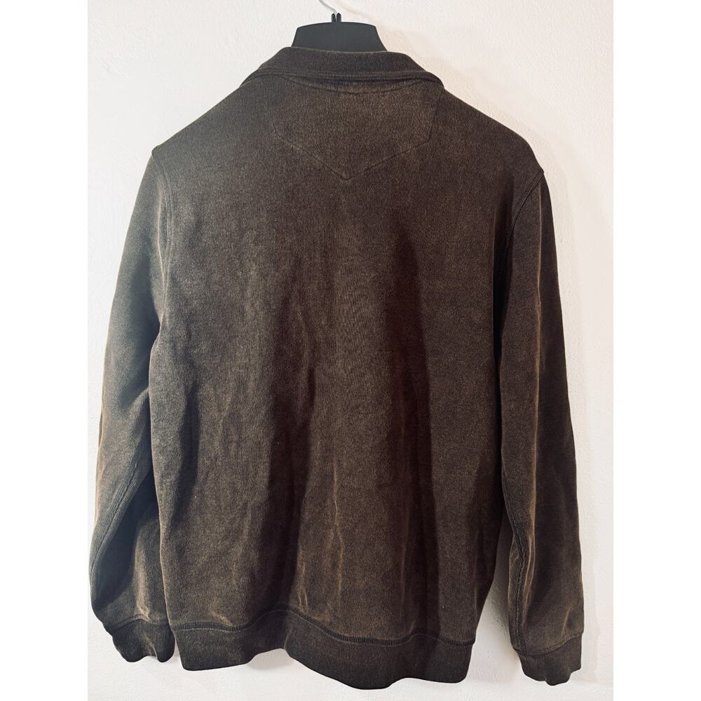 Cooper Jones Supply Mens Xl Full Zip Jacket Brown Casual View 3